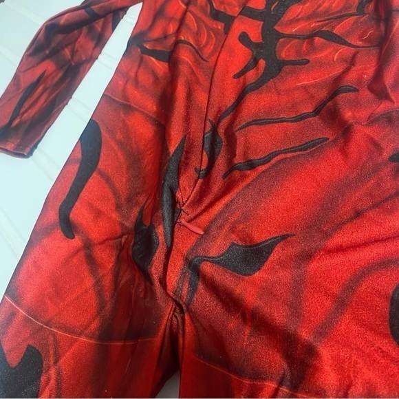 Spider-Man Costume Unisex Jumpsuit Halloween Size S 5/6 years - Picture 3 of 9